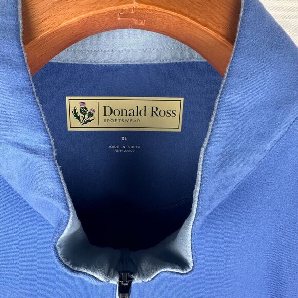 Donald Ross Men's Size XL Performance Golf 1/4 Zip Pullover Jacket Long Sleeve - Picture 4 of 7